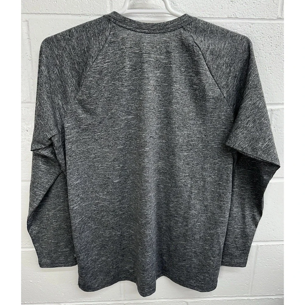 Nike Men's Heathered Long-Sleeve Hydroguard Swim Shirt UPF 40+ / Size Large